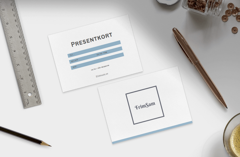 FrimSam Presentkort
