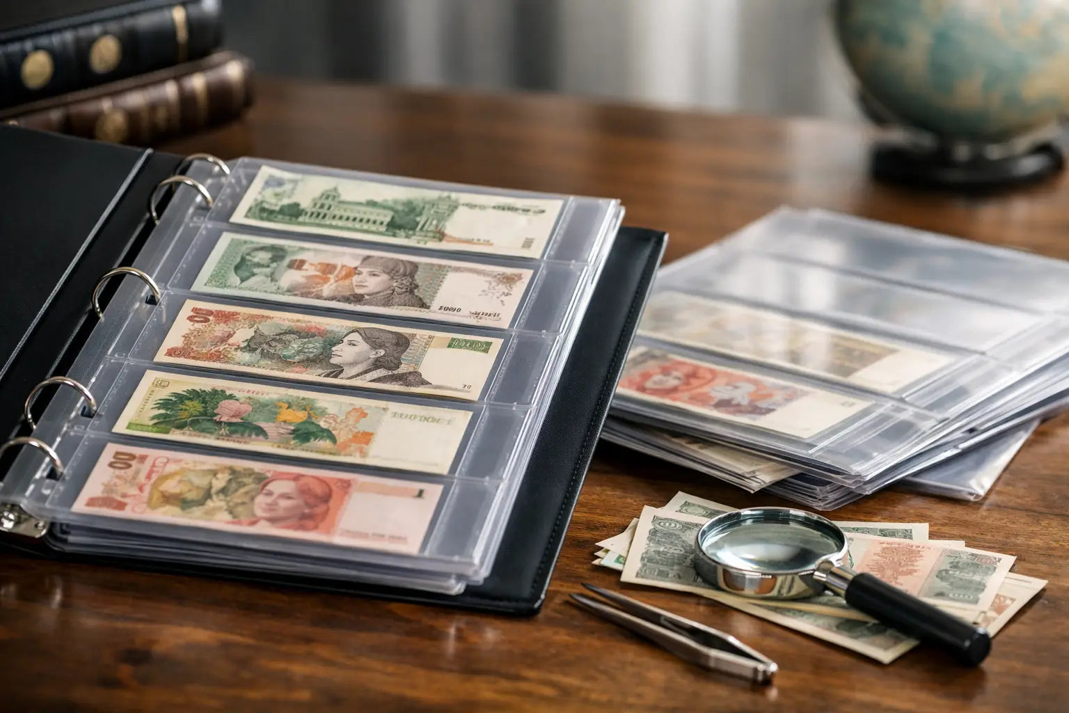 Insticksblad för sedlar - rätt val för samlingen