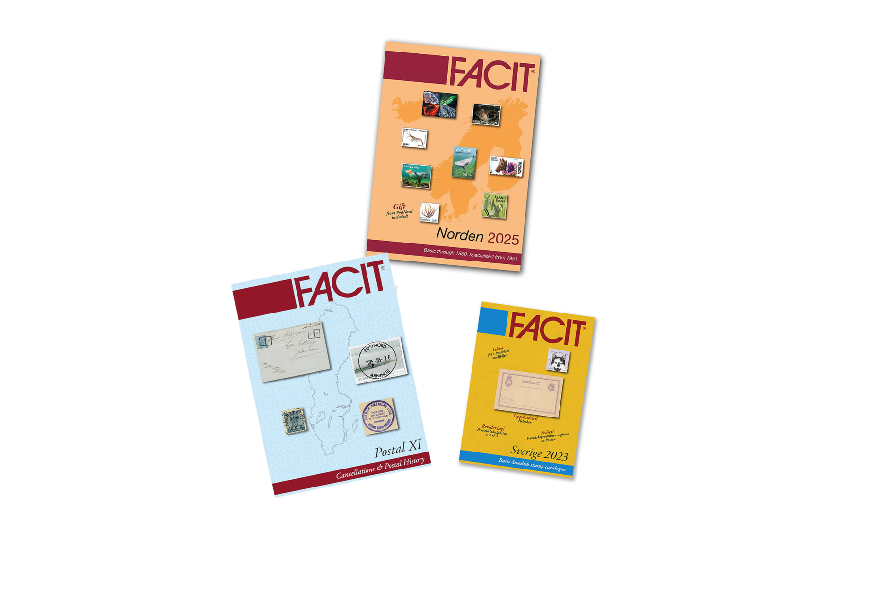 Facit katalog för frimärken - så används den rätt
