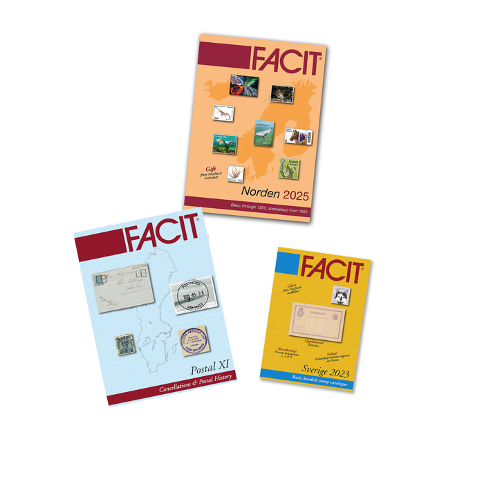 Facit katalog för frimärken - så används den rätt