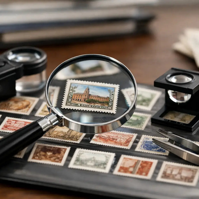 Vilket förstoringsglas för frimärken?