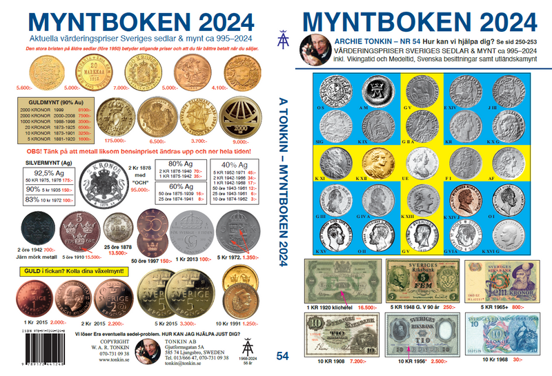 Kolikkokirja 2024
