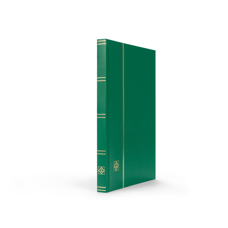 Postimerkkialbumi klassinen BASIC 32 sivua (mustat sivut)