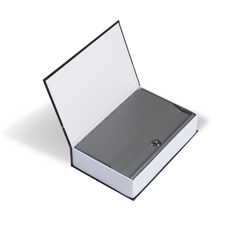 Låsbar förvaringslåda i bokomlag - TRESOR