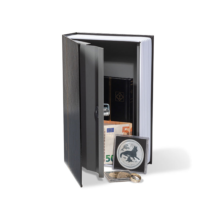 Låsbar förvaringslåda i bokomlag - TRESOR