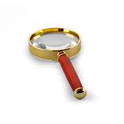 Leuchtturm klassiskt förstoringsglas för detaljerad granskning av frimärken och mynt