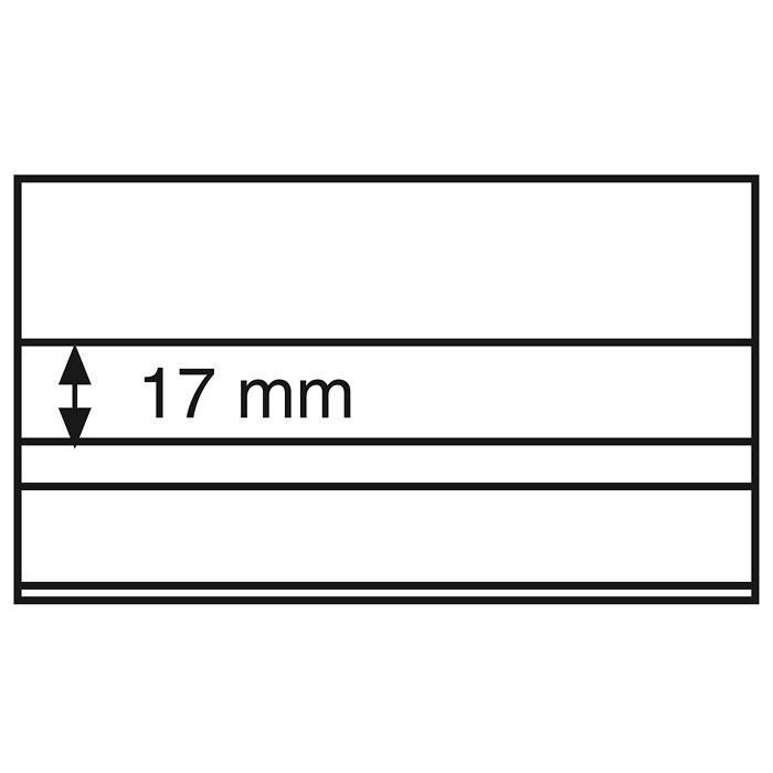 Instickskort, 2 genomskinliga remsor med täckark, förpackning om 100, 148x85 mm (PVC)