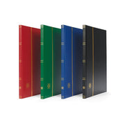 Leuchtturm klassiskt frimärksalbum BASIC med 16 sidor för frimärkssamling