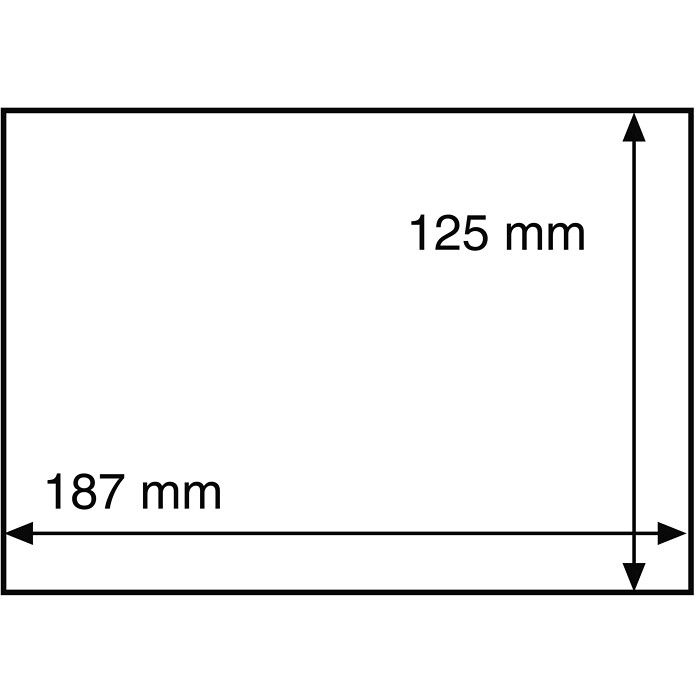 Muoviset taskut postikorteille, seteleille tai postimerkkiarkkeille 187x125 mm, 50 kpl