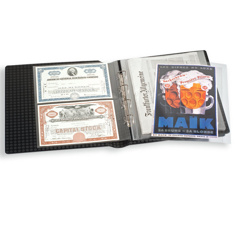 Kanzlei insticksblad, svart (5-pack)